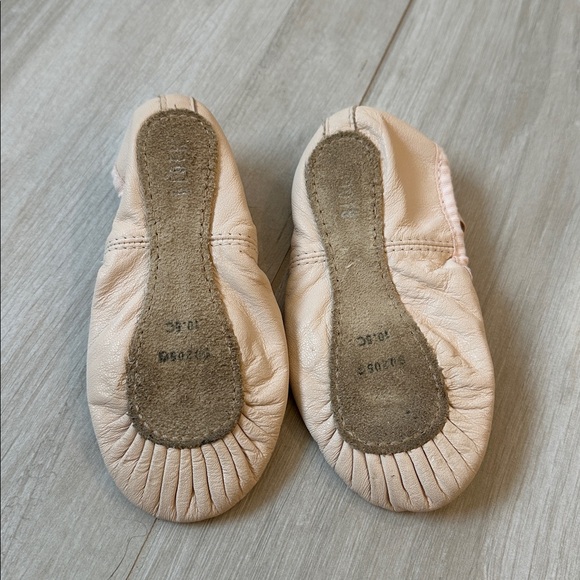 Bloch Kids Dansoft Leather Ballet Slippers/Dance Shoes - Soft Pink - Picture 2 of 6